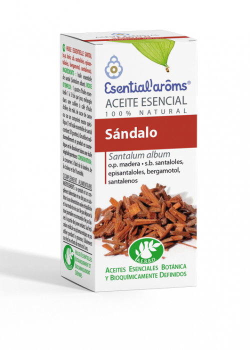 ESENTIAL AROMS Aceite Esencial de Sándalo (Santalum Album) 5 ml