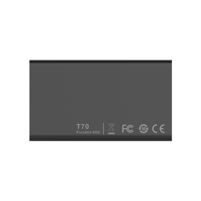 Dahua DHI-PSSD-T70-2TB SSD 2TB USB Tipo C 3.2 Gen 2 (3.1 Gen 2) Negro 510MB/s 490MB/s Aluminio