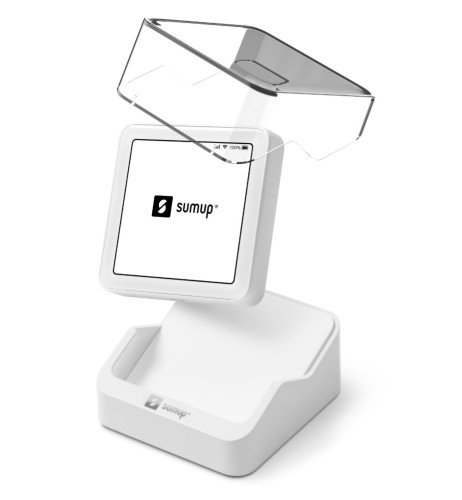 Sumup RDR-SOL-075 Terminal Punto de Venta SumUp Solo con Cuna Color Blanco Bluetooth 5.0