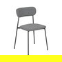 Silla Gris Tejido-Metal Contract 49 X 47 X 76 cm (Set de 6)
