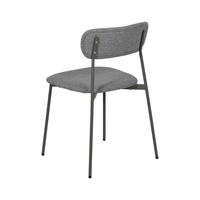 Silla Gris Tejido-Metal Contract 49 X 47 X 76 cm (Set de 6) Silla Gris Tejido-Metal Contract 49 X 47 X 76 cm (Set de 6)