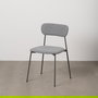 Silla Gris Tejido-Metal Contract 49 X 47 X 76 cm (Set de 6)
