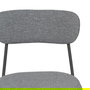 Silla Gris Tejido-Metal Contract 49 X 47 X 76 cm (Set de 6)