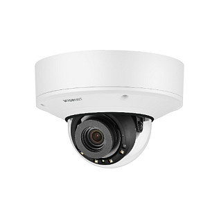 Hanwha XNV-9082R Cámara IP Dome 4K PTZ Visión Nocturna Blanco