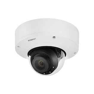 Hanwha XNV-9082R Cámara IP Dome 4K PTZ Visión Nocturna Blanco