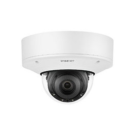 Hanwha XNV-9082R Cámara IP Dome 4K PTZ Visión Nocturna Blanco