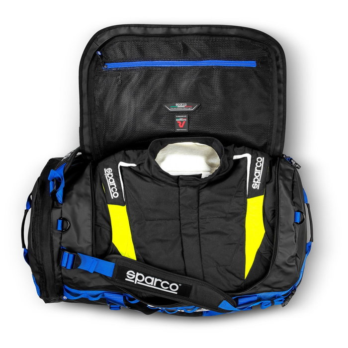 Sparco Bolsa de Viaje Dakar-L Negro/Azul Sparco Bolsa de Viaje Dakar-L Negro/Azul