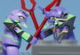 Rebuild of Evangelion Figura Brickroid Evangelion Production Model-13 5 cm