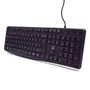 Ewent EW3002 Teclado USB Oficina Portugués QWERTY Silencioso con Teclado Numérico Completo, Interruptor de Membrana, Negro - para Negocios