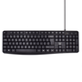EWENT EW3002 Teclado de Oficina USB QWERTY Portugués Negro