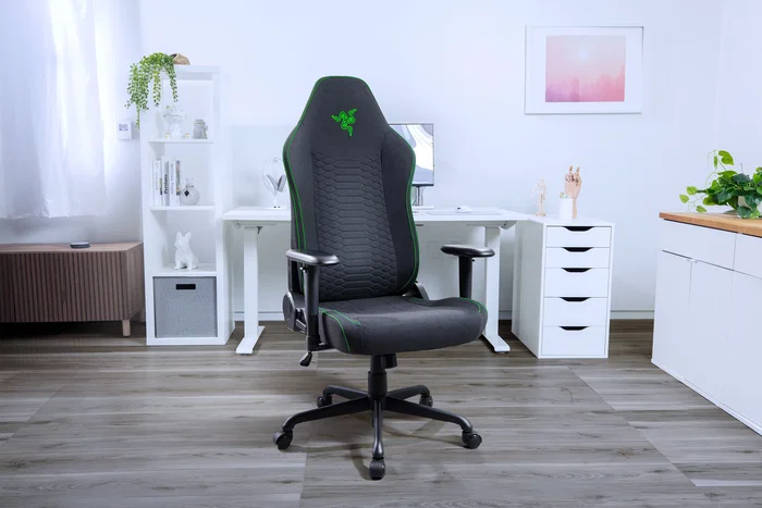 Razer Iskur V2 X Silla Gaming Negro, Verde Tela Razer Iskur V2 X Silla Gaming Negro, Verde Tela