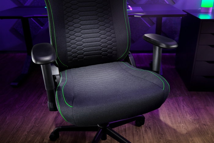 Razer Iskur V2 X Black Fabric Negro/Verde