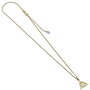 THE CARAT SHOP Colgante Deathly Hallows Harry Potter Plata de Ley Baño Oro