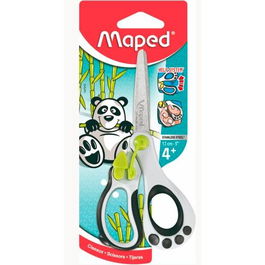 Maped Koopy Kidy Learn Tijeras para Niños, Apertura Automática, 13 cm