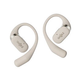 Shokz OpenFit Auriculares Inalámbricos Beige IP54 para Llamadas/Música/Deporte/Uso Diario Bluetooth 5.2