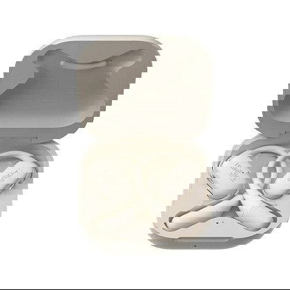 Shokz OpenFit Auriculares Inalámbricos Beige IP54 para Llamadas/Música/Deporte/Uso Diario Bluetooth 5.2