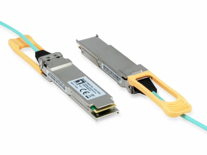 Level One AOC-0501 Cable de fibra óptica activa QSFP28 100Gbps 1m Level One AOC-0501 Cable de fibra óptica activa QSFP28 100Gbps 1m