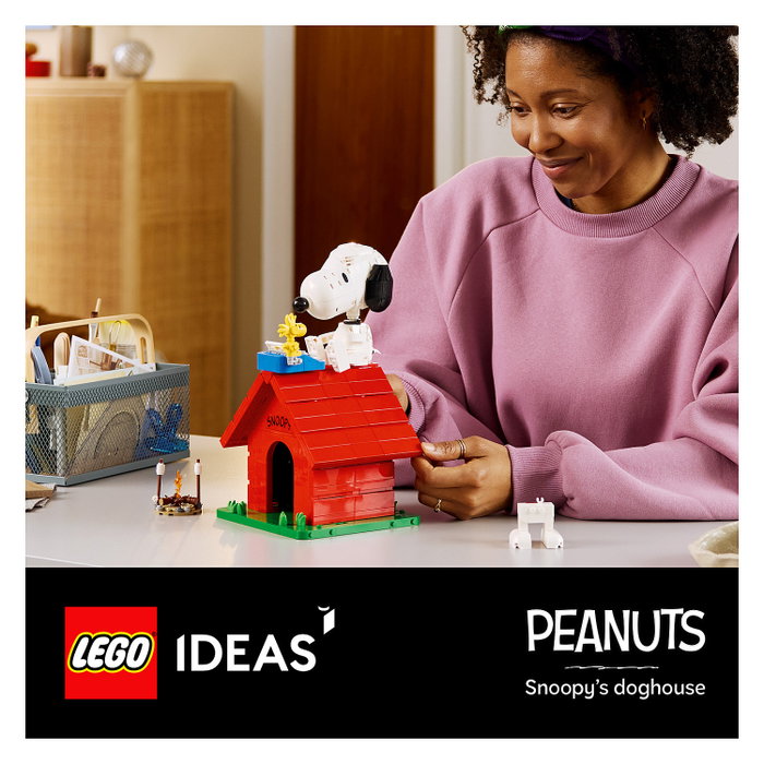 LEGO Ideas 21368 Peanuts: La Caseta de Snoopy LEGO Ideas 21368 Peanuts: La Caseta de Snoopy