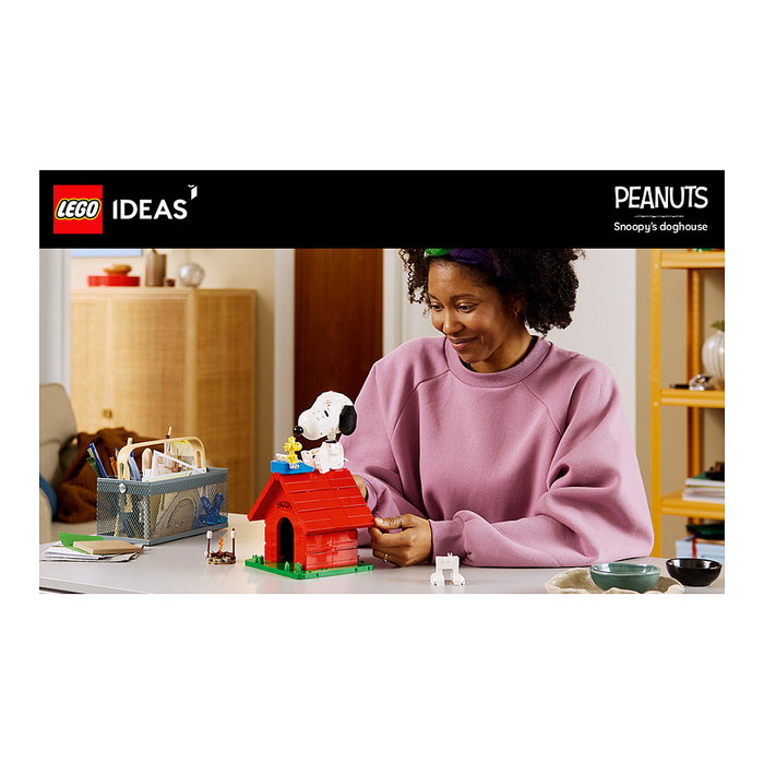 LEGO Ideas 21368 Peanuts: La Caseta de Snoopy LEGO Ideas 21368 Peanuts: La Caseta de Snoopy