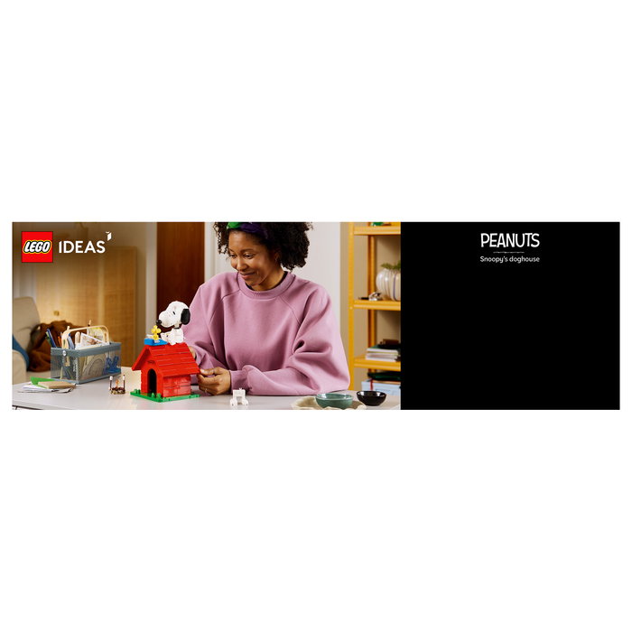 LEGO Ideas 21368 Peanuts: La Caseta de Snoopy LEGO Ideas 21368 Peanuts: La Caseta de Snoopy