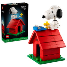 LEGO Ideas Peanuts: La Caseta de Snoopy 21368 Set de Construcción para Adultos, 964 Piezas