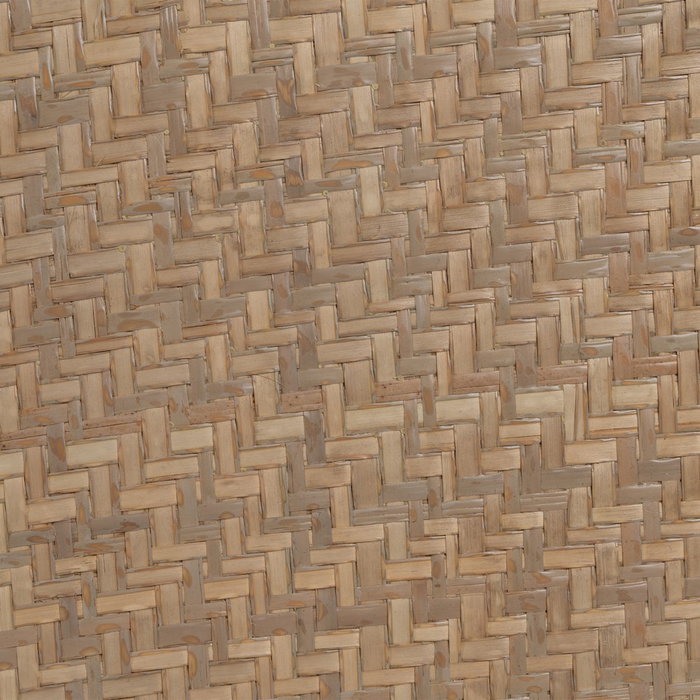 Mesa Auxiliar Natural Metal-Ratán 55 X 55 X 50 cm