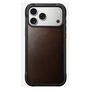 Nomad Rugged Leather Case para iPhone 17 Pro Max - Color Rustic Brown Horween