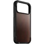 Nomad Rugged Leather Case para iPhone 17 Pro Max, Rustic Brown Horween