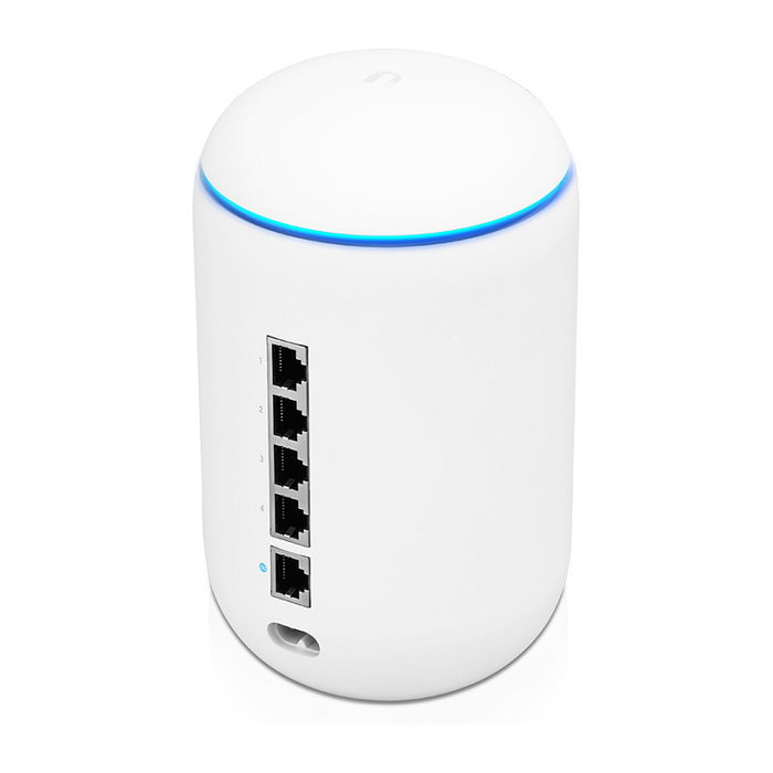 Ubiquiti UniFi Dream Machine Router Inalámbrico 2.4GHz/300Mbps y 5GHz/1733Mbps con 5 Puertos Gigabit Ethernet Blanco Ubiquiti UniFi Dream Machine Router Inalámbrico 2.4GHz/300Mbps y 5GHz/1733Mbps con 5 Puertos Gigabit Ethernet Blanco