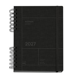 MIQUELRIUS Agenda Anual 2027 Trends Back to Basics Wire-O Negro