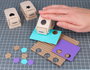 Innspiro Troqueladora de figuras Eva Foam Super Punch círculo 16mm