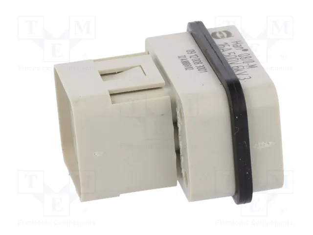 HARTING Han Q 8/0 STI-C Plantilla de Contacto Macho 8+PE