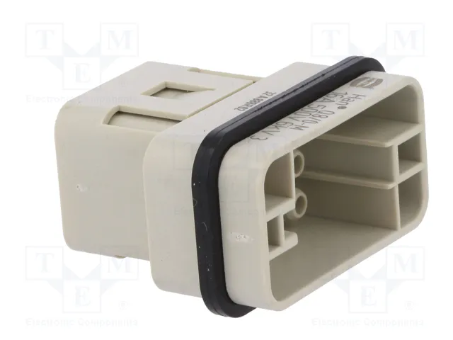 HARTING Han Q 8/0 STI-C Plantilla de Contacto Macho 8+PE