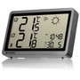 Bresser MeteoTemp HZ Radio Weather Station, Black