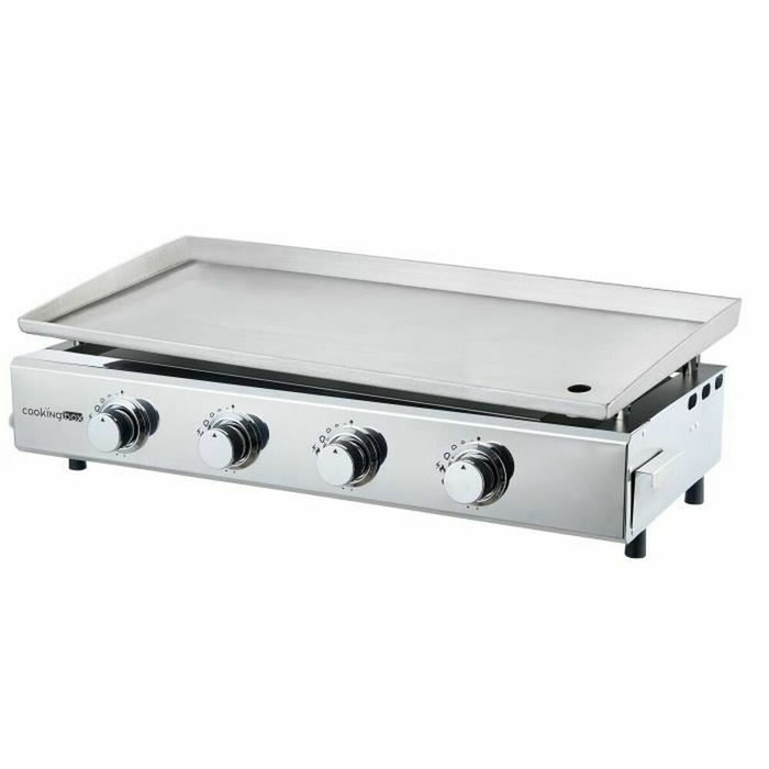 Cookingbox Plancha de gas Brasilia con 4 quemadores y superficie XXL Cookingbox Plancha de gas Brasilia con 4 quemadores y superficie XXL
