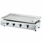 Cookingbox Plancha de gas Brasilia con 4 quemadores y superficie XXL