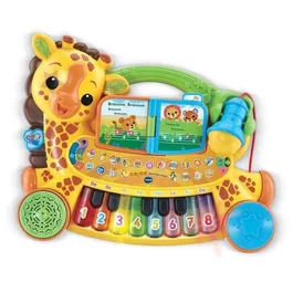 Vtech VTE3417765603051 Mi Piano Jirafa Jungle Rock Idioma Francés