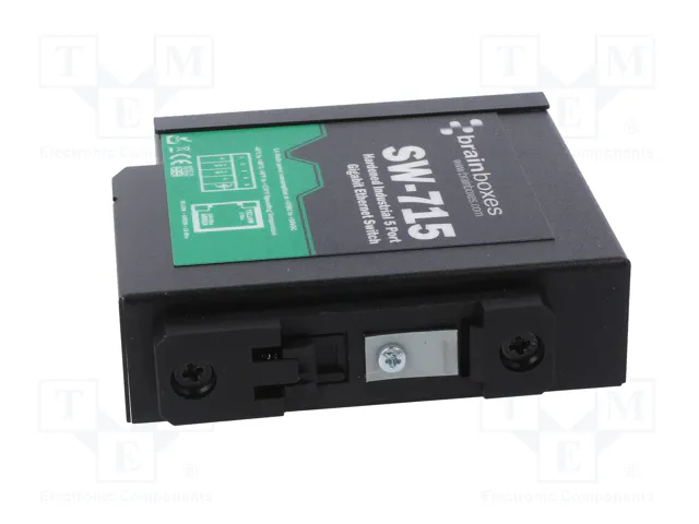 BRAINBOXES SW-715 Switch Ethernet no administrado de 5 puertos