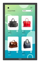 Philips 32BDL3751T/00 - Pantalla Táctil Interactiva 31.5" Full HD (80 cm) - Panel Plano Android con WiFi, Procesador, Altavoces 20W, Modo 24/7 - Negro