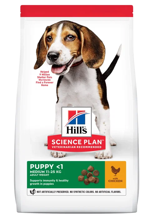 Hill's Science Plan Canine Puppy Medium Pollo 2,5kg Hill's Science Plan Canine Puppy Medium Pollo 2,5kg