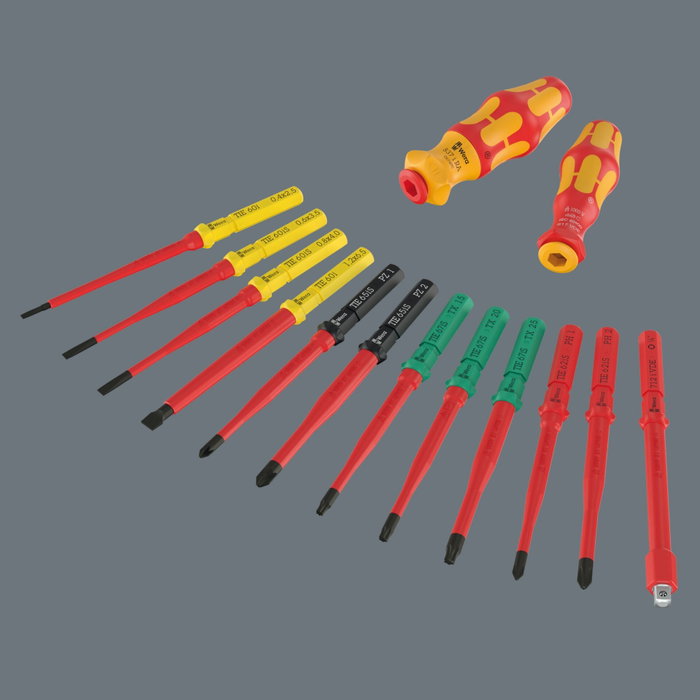 Wera Kraftform Kompakt VDE 24 Allrounder 1, Set de 25 piezas