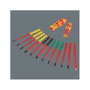 Wera Kraftform Kompakt VDE 24 Allrounder 1, Juego de 25 piezas