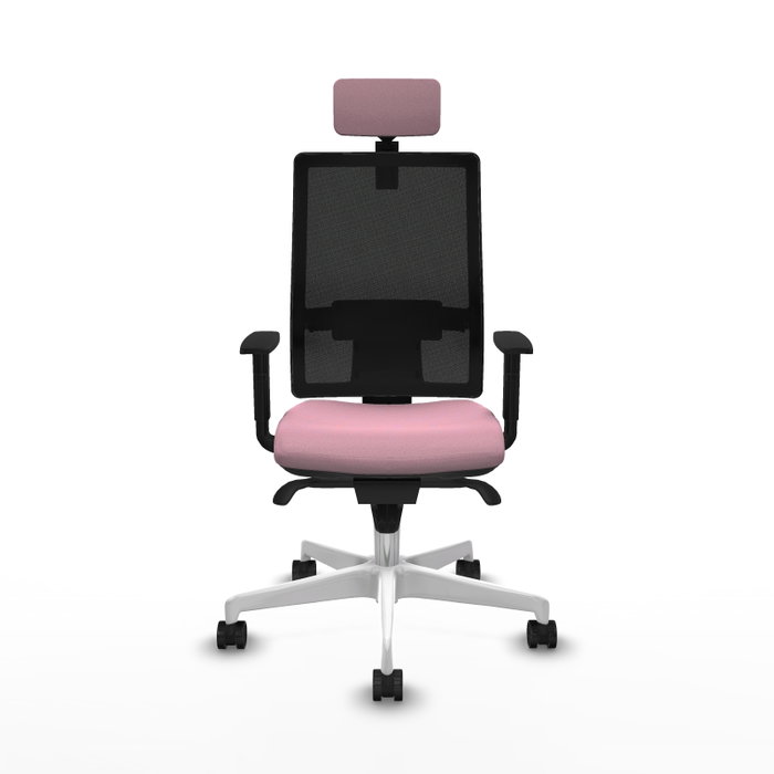 PIQUERAS Y CRESPO Silla de oficina Horna Rosa con mecanismo Sincro PIQUERAS Y CRESPO Silla de oficina Horna Rosa con mecanismo Sincro