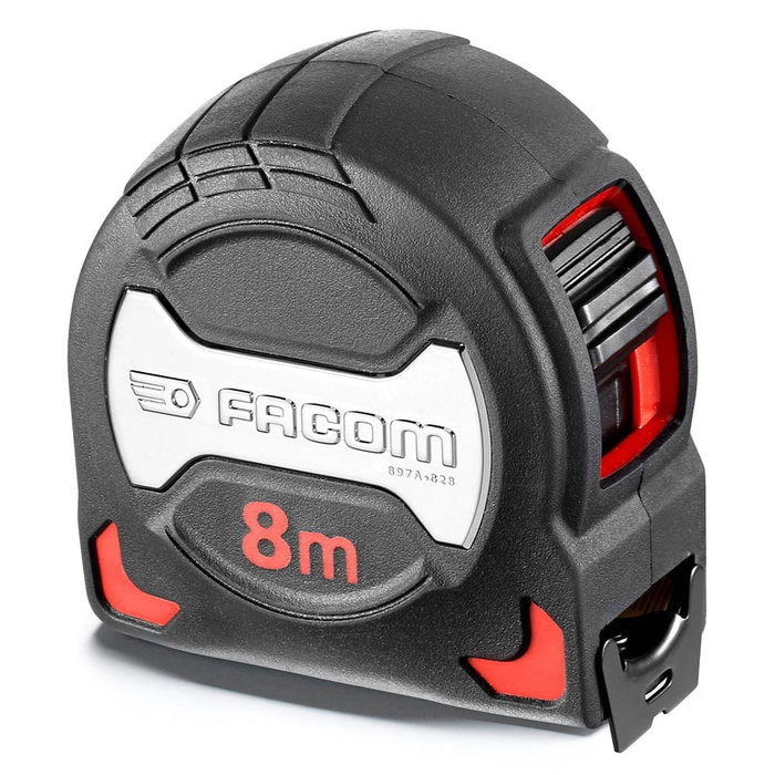 Facom Flexómetro serie Grip 8 m x 28 mm