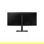 Samsung LS34C652UAUXEN Monitor ViewFinity 34" Negro, Curvo, WQHD, 100Hz, USB-C, 3440 x 1440, AMD FreeSync, 4ms