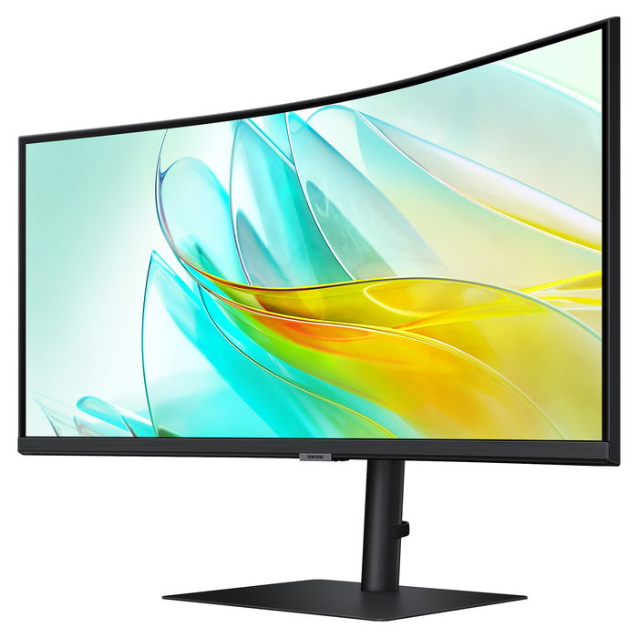 Samsung LS34C652UAUXEN Monitor ViewFinity 34" Negro, Curvo, WQHD, 100Hz, USB-C, 3440 x 1440, AMD FreeSync, 4ms