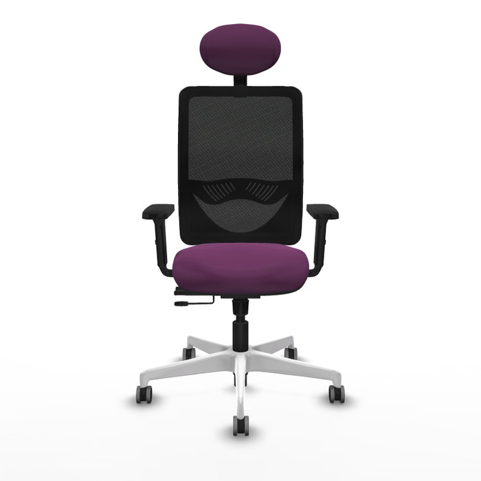 PIQUERAS Y CRESPO Silla de oficina Zulema con mecanismo Sincro/Traslack Morado y Negro PIQUERAS Y CRESPO Silla de oficina Zulema con mecanismo Sincro/Traslack Morado y Negro