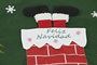 DKD Home Decor Base para Árbol de Navidad Poliéster Verde 105x105x2 cm