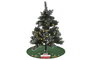 DKD Home Decor Base para Árbol de Navidad Poliéster Verde 105x105x2 cm