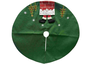 DKD Home Decor Base para Árbol de Navidad Poliéster Verde 105x105x2 cm